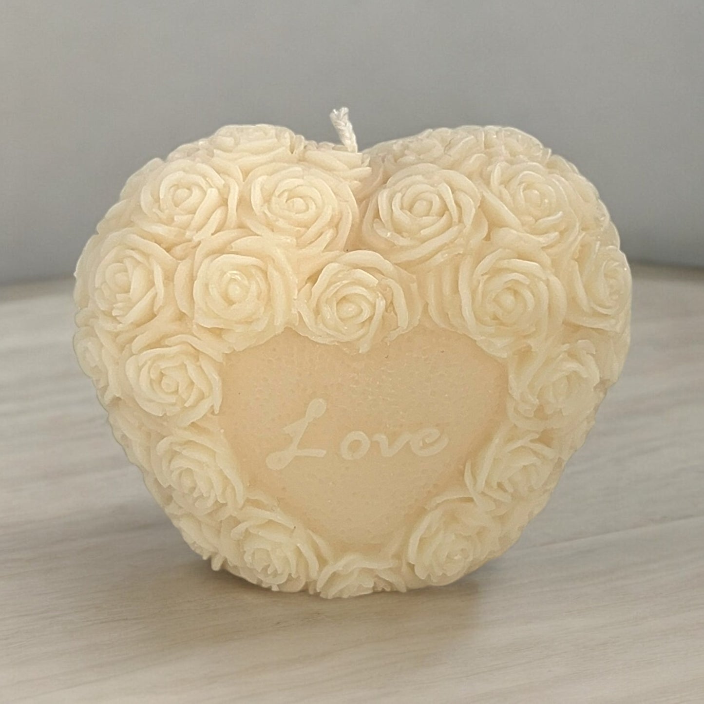 Love Heart Shaped Candle