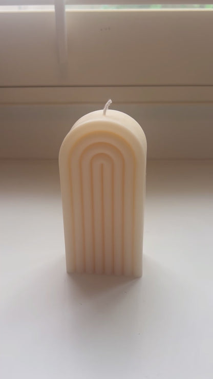 Rainbow Arch Candle